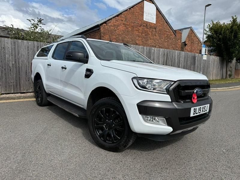 White Used 2019 Ford Ranger Wildtrack Pickup | £11,995 (Super price) - Image 1/4