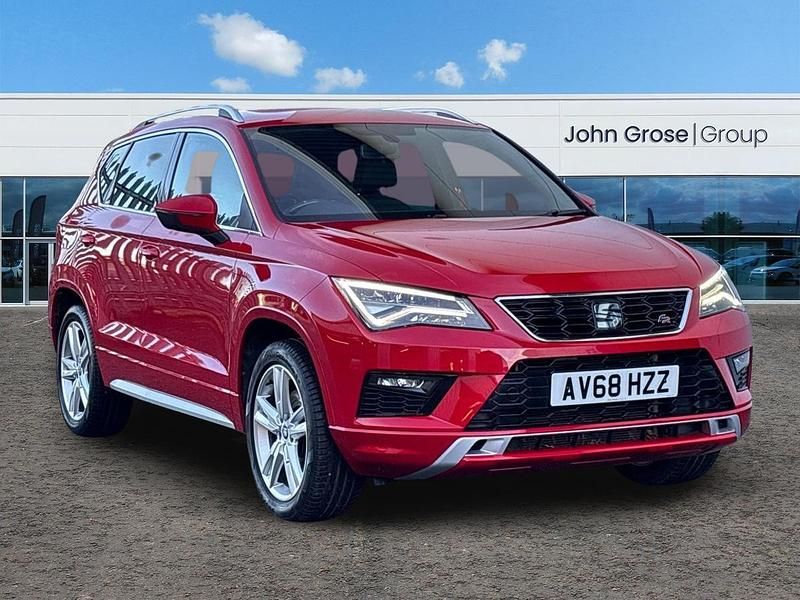 Red Used 2018 Seat Ateca 4Drive SUV | £12,995 (Fair price) - Image 1/3