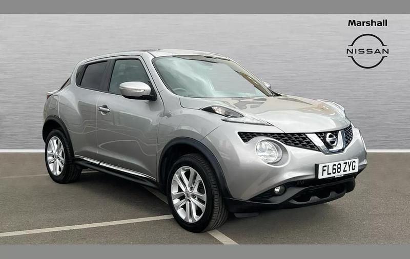 Silver Used 2018 Nissan Juke N-Connecta SUV | £9,372 (A bit pricey) - Image 1/4