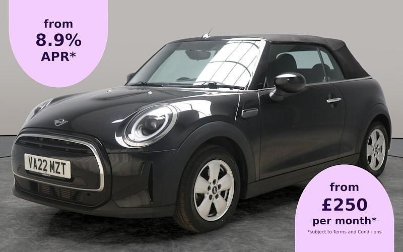 Black Used 2022 Mini Cooper Cabriolet Classic Cabriolet | £18,335 (Fair price) - Image 1/1