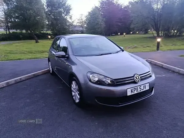 Used VW Golf VI Match 105 HP (77 kW) 2011 Grey Hatchback
