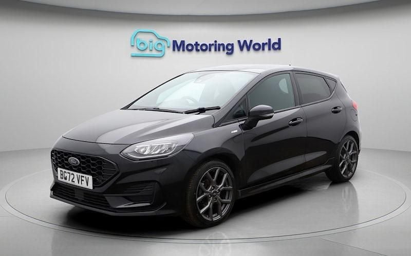 Used Ford Fiesta ST-Line 101 HP (74 kW) 2022 Black Hatchback