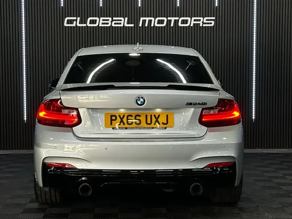 Used BMW M240i M Sport 340 HP (250 kW) 2016 Silver Coupe