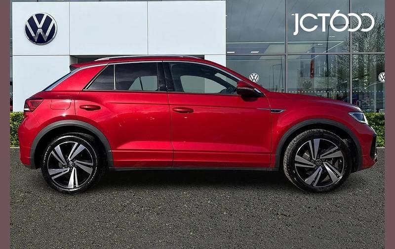 Used VW T-Roc R-line 150 HP (110 kW) 2022 Red SUV