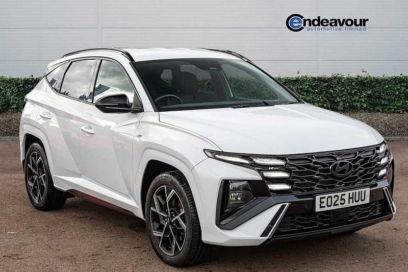Used Hyundai Tucson N Line 2025 White SUV