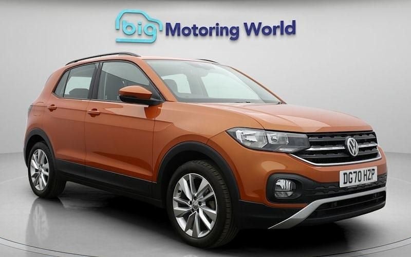 Used 2023 VW T-Cross SE SUV | £14,300 (Good price) - Image 1/4