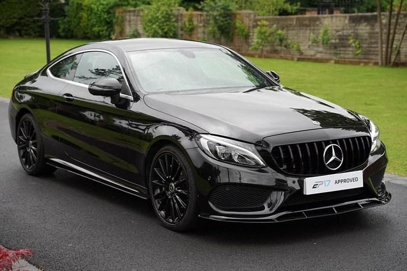 Black Used 2017 Mercedes C220 AMG line Coupe | £16,795 (A bit pricey) - Image 1/1