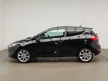 Usado Ford Fiesta Titanium 100 HP (73 kW) 2019 Preto Citadino