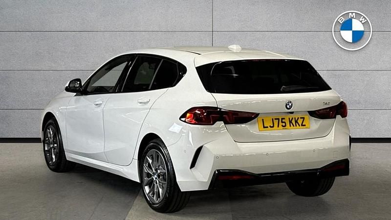 New BMW 120 Sport Line 168 HP (123 kW) 2025 White Hatchback