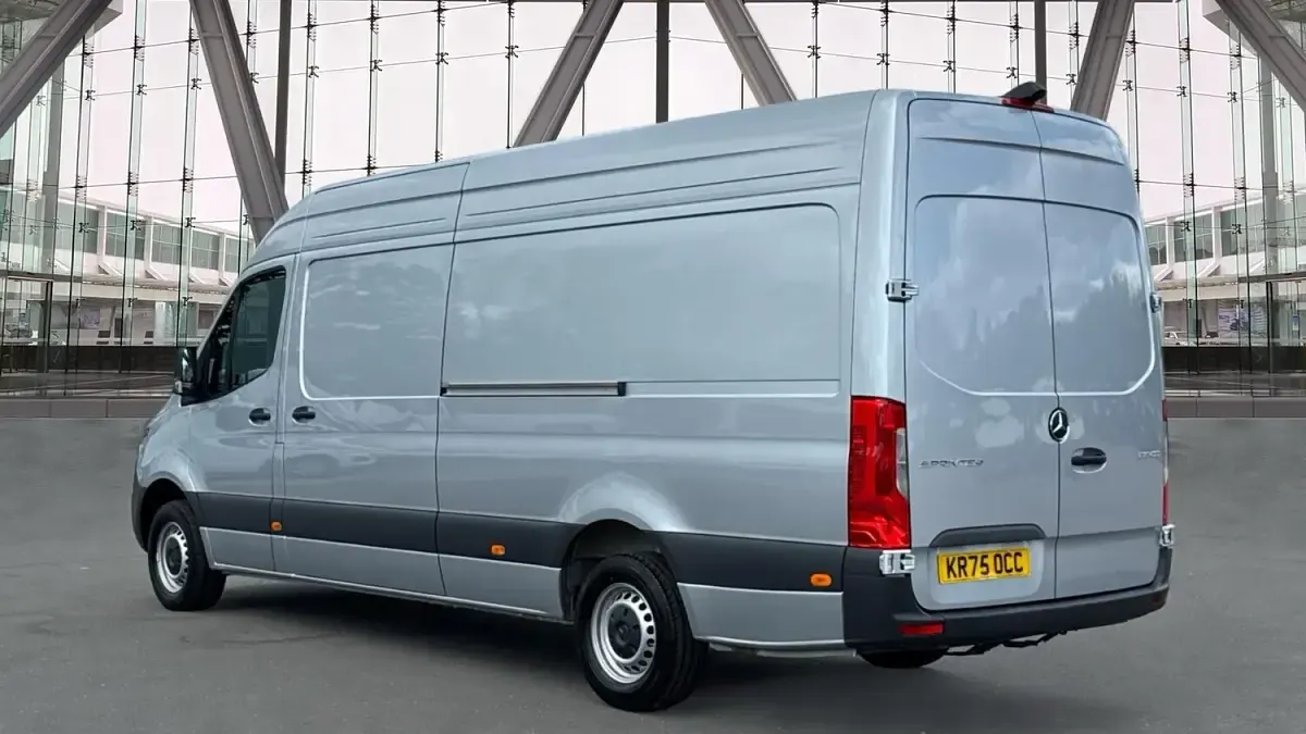 Used Mercedes Sprinter 150 HP (110 kW) 2025 Silver Van