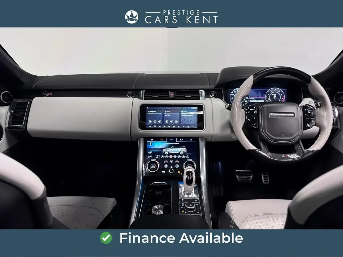 Used Land Rover Range Rover Sport SVR 566 HP (416 kW) 2021 Blue SUV
