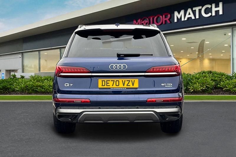 Used Audi Q7 Black Edition 2020 Blue SUV
