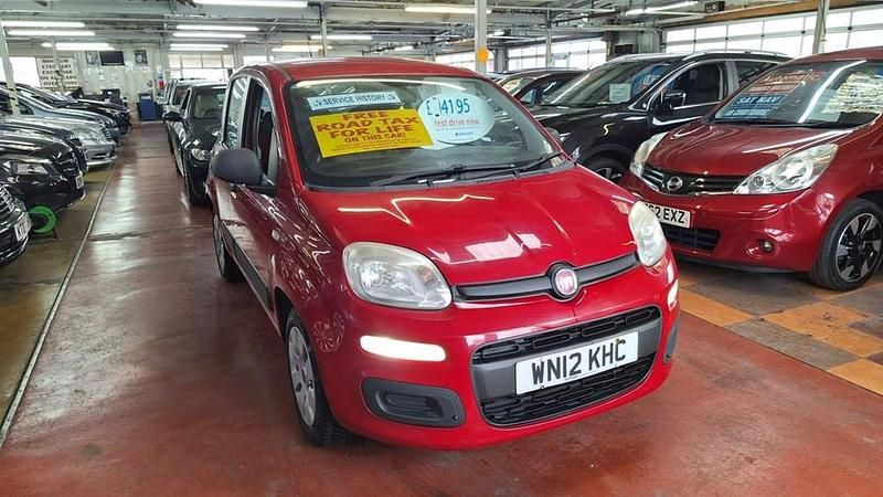 Usado Fiat Panda Pop 69 HP (50 kW) 2012 Vermelho Citadino