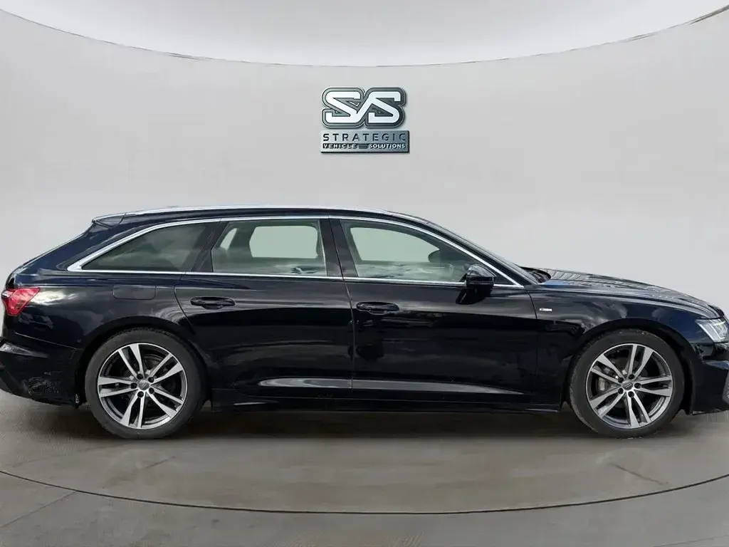 Used Audi A6 S-Line 204 HP (150 kW) 2018 Black Estate