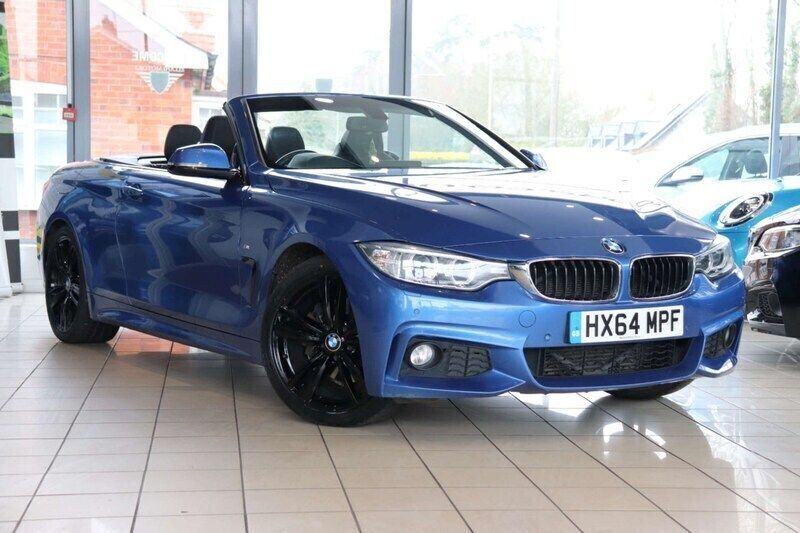 Blue Used 2014 BMW 428 M Sport Cabriolet | £12,450 (A bit pricey) - Image 1/4