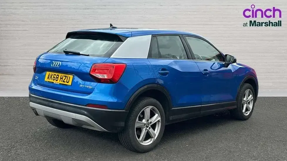Begagnad Audi Q2 Sport 116 HK (85 kW) 2018 Blå SUV