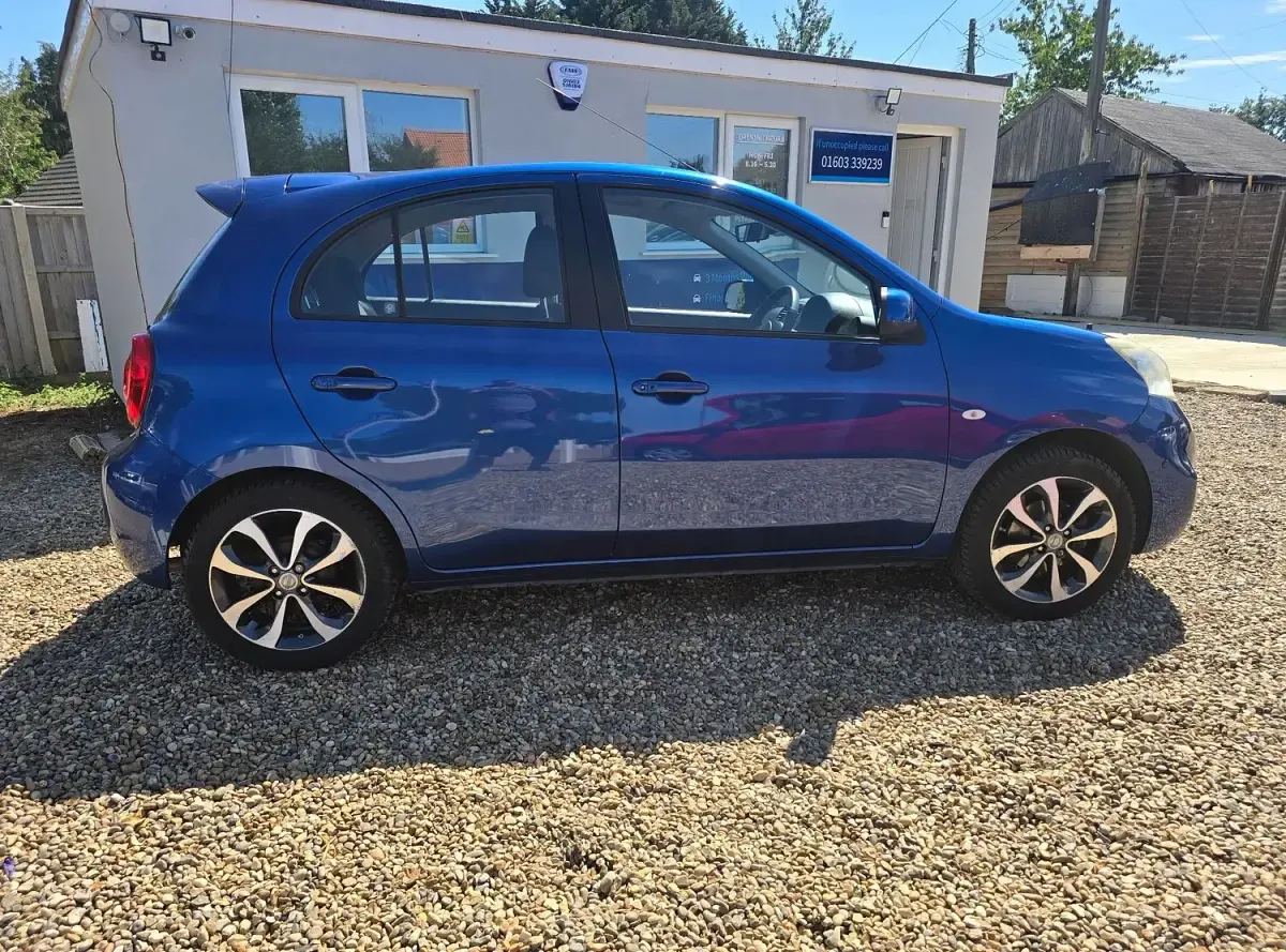 Used Nissan Micra S 2014 Blue Hatchback