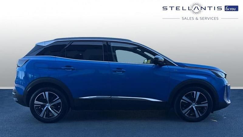 Blue Used 2022 Peugeot 3008 GT SUV | £16,935 (Fair price) - Image 1/4