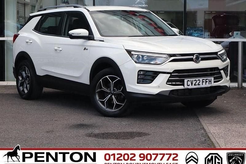 Used Ssangyong (KGM) Korando 163 HP (119 kW) 2022 White SUV