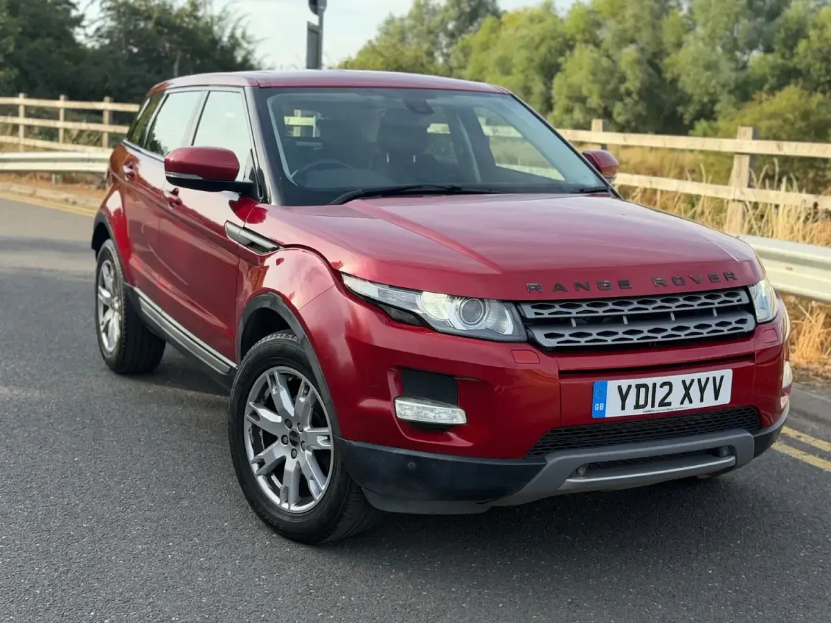 Used Land Rover Range Rover evoque Pure 2012 Red SUV