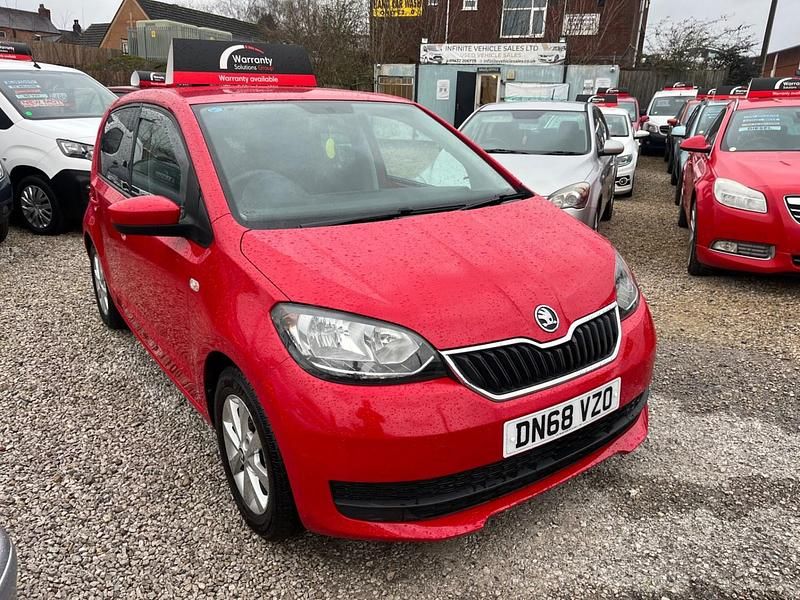 Used Skoda Citigo SE 60 HP (44 kW) 2018 Red Hatchback