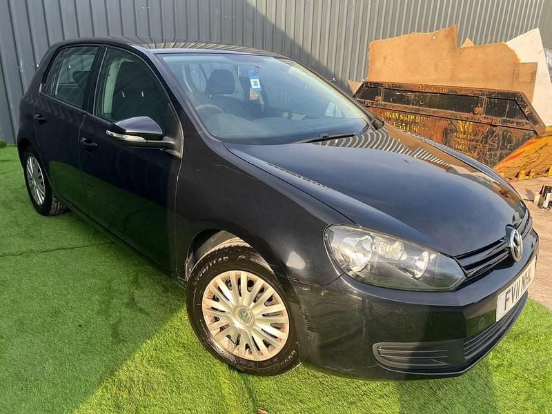 Used VW Golf VI S 85 HP (62 kW) 2011 Black Hatchback