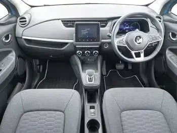 Used Renault Zoe Iconic 100 kW (136 HP) 2021 Blue Hatchback