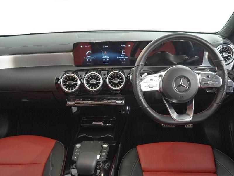 Used Mercedes CLA180 AMG Line Premium Plus 136 HP (100 kW) 2022 Red Sedan