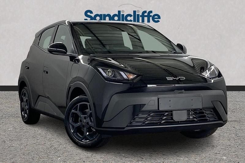 Metallic polar night black New 2025 BYD Dolphin Boost Hatchback | £18,489 (Good price) - Image 1/4