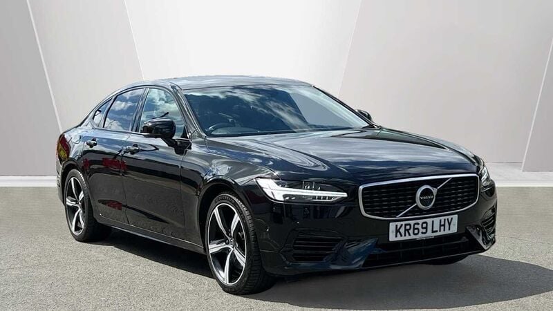 Black Used 2020 Volvo S90 R-Design Sedan | £22,990 (Fair price) - Image 1/3