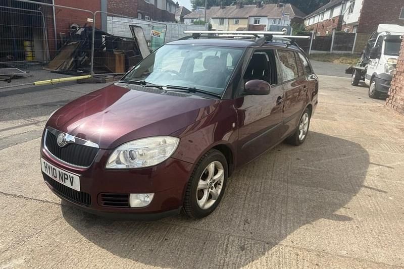 Maroon Used 2010 Skoda Fabia GreenLine Estate | £1,750 - Image 1/1