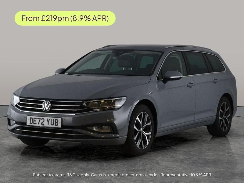 Grey Used 2022 VW Passat SEL Estate | £14,963 (Good price) - Image 1/3