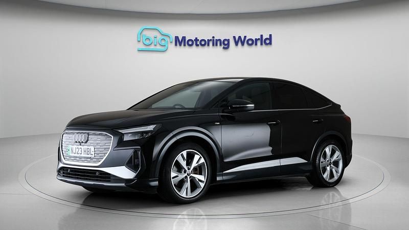 Used Audi Q4 Sportback e-tron S-Line 150 kW (204 HP) 2023 Black SUV