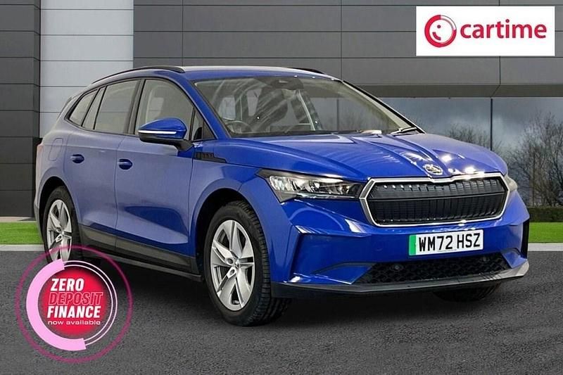 Used Skoda Enyaq iV ecoSuite 131 kW (179 HP) 2023 Blue SUV