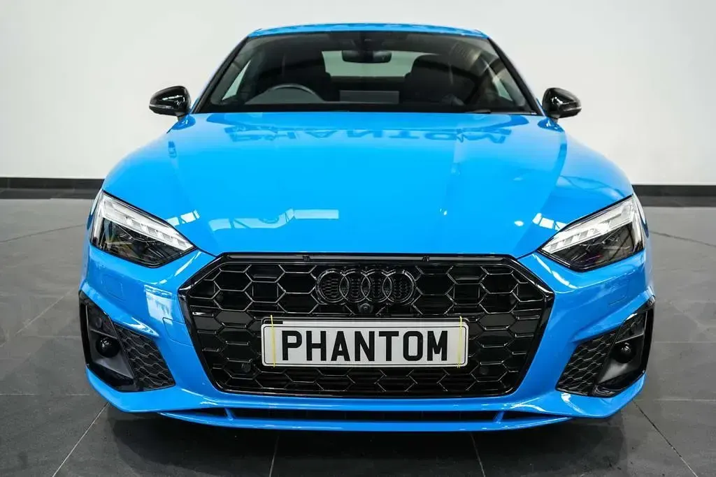 Used Audi A5 Design 204 HP (150 kW) 2021 Blue Coupe