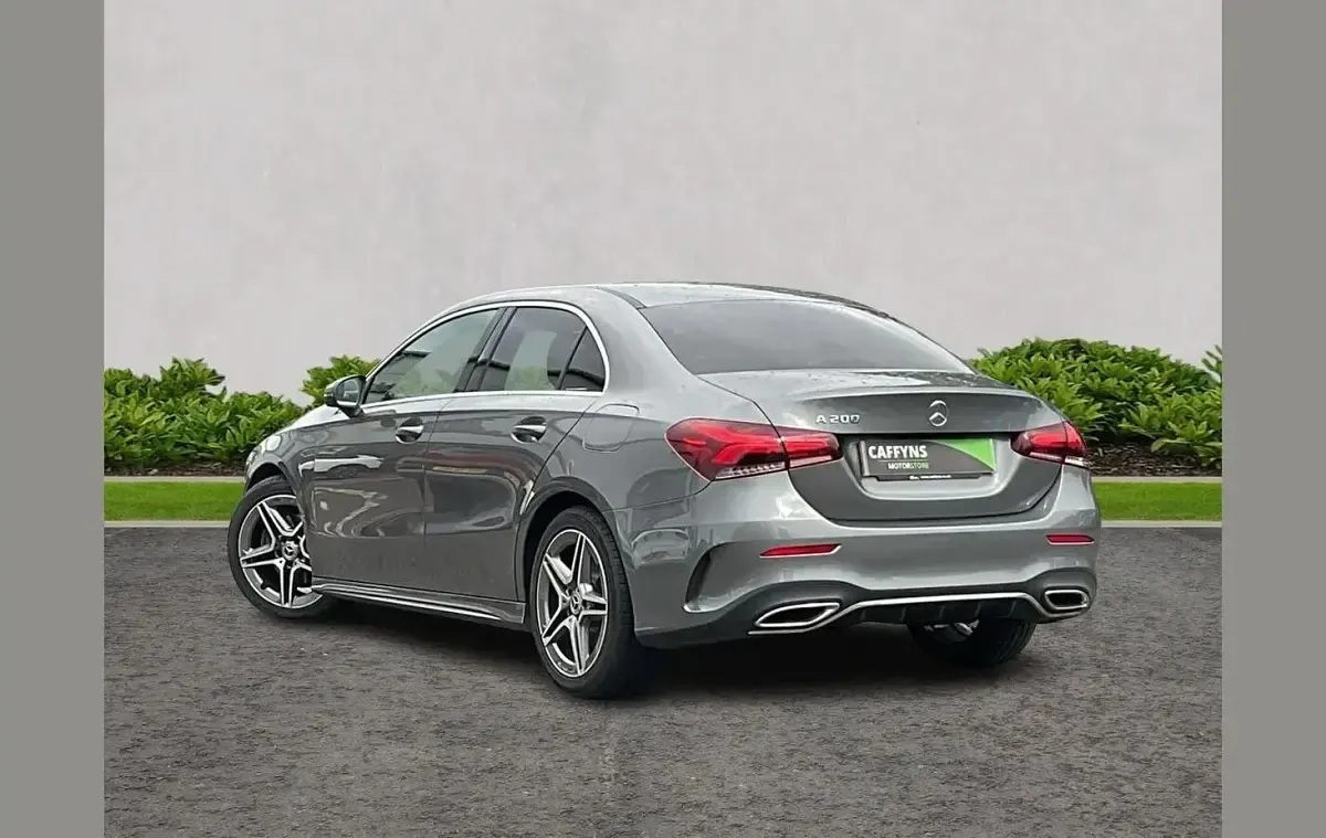 Used Mercedes A200 AMG line 161 HP (118 kW) 2020 Grey Sedan