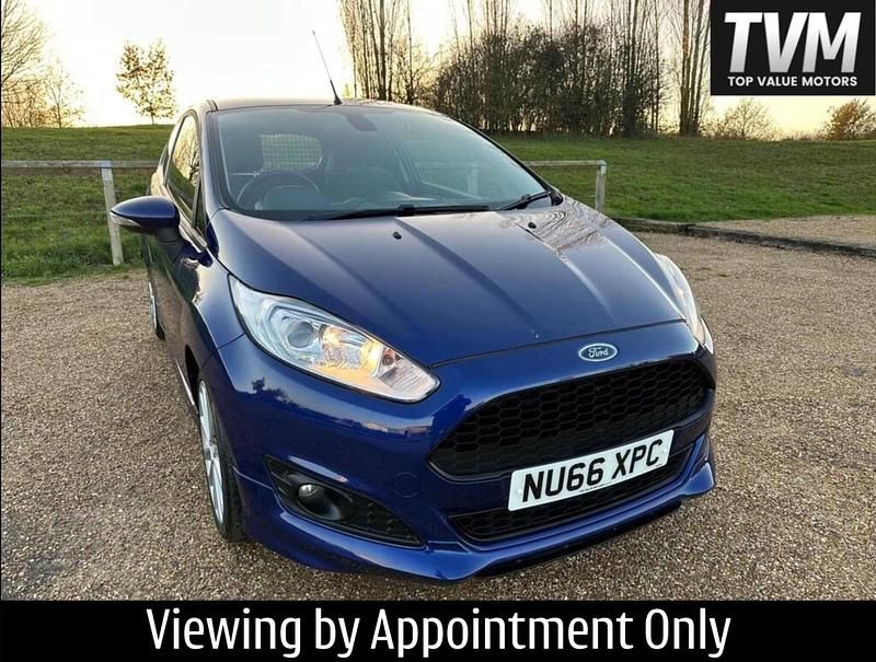Blue Used 2016 Ford Fiesta Sport Van | £7,475 - Image 1/4
