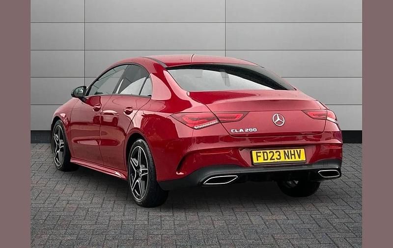 Used Mercedes CLA200 Executive 163 HP (119 kW) 2023 Red Coupe