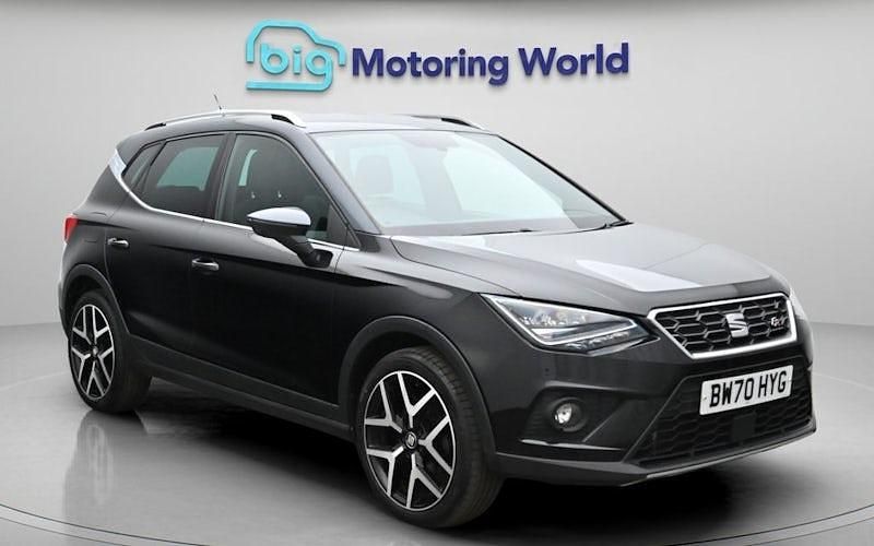 Used Seat Arona FR Sport 110 HP (80 kW) 2021 Black SUV