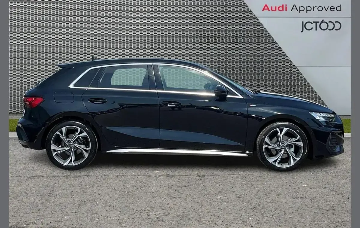 New Audi A3 S-Line 113 HP (83 kW) 2026 Black Hatchback