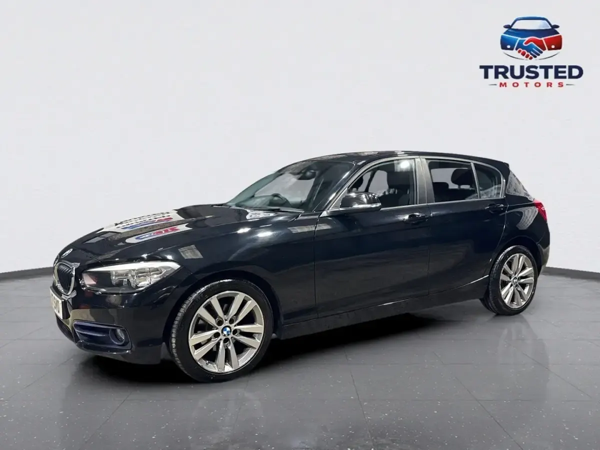 Used BMW 118 Sport Line 2017 Black Hatchback