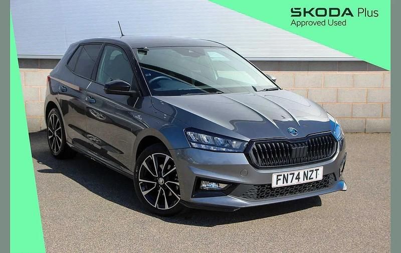 Used Skoda Fabia Monte Carlo 113 HP (83 kW) 2024 Graphite grey metallic black magic pearl effect Hatchback