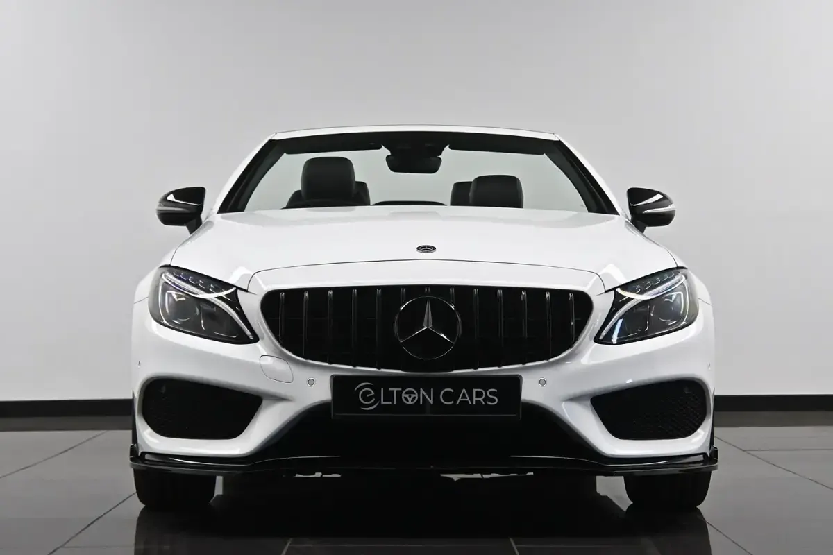 Used Mercedes C220 AMG line 2017 Pink Cabriolet