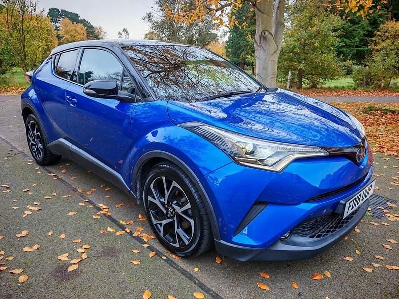 Blue Used 2018 Toyota C-HR SUV | £14,995 (A bit pricey) - Image 1/4