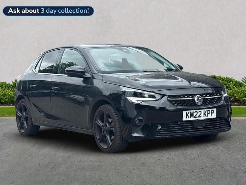 Black Used 2022 Vauxhall Corsa Edition Hatchback | £10,923 (Fair price) - Image 1/4