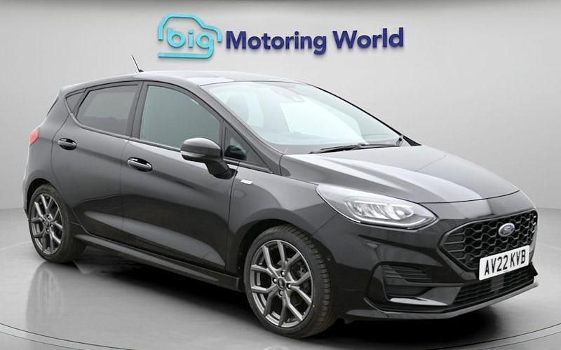 Used Ford Fiesta ST-Line 101 HP (74 kW) 2022 Black Hatchback