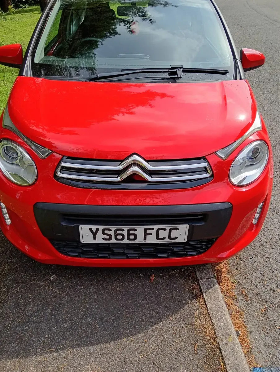 Usado Citroën C1 Feel 2017 Vermelho Citadino