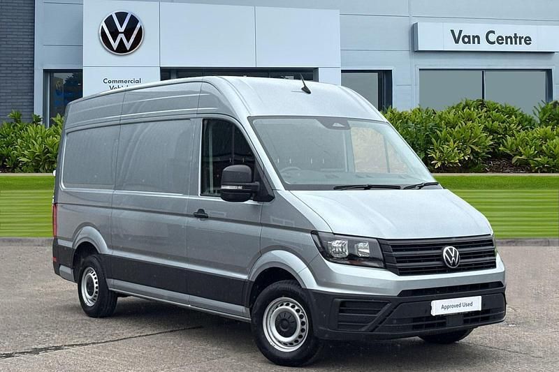 Silver Used 2024 VW Crafter Van | £29,491 (Fair price) - Image 1/4