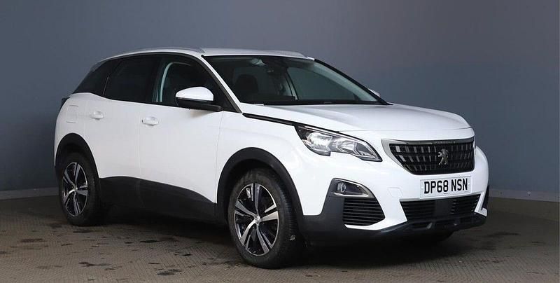 White Used 2018 Peugeot 3008 Active Hatchback | £11,290 (Good price) - Image 1/2