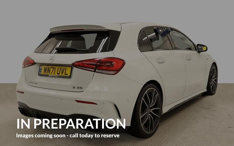 Used Mercedes A35 AMG Premium 306 HP (225 kW) 2021 White Hatchback